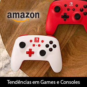 Tendências em Games e Consoles na Amazon